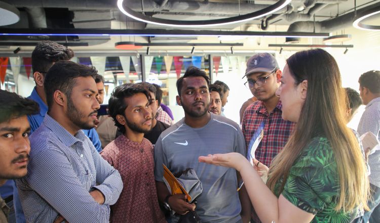 রাজধানীতে হয়ে গেল যুক্তরাষ্ট্রের বিশ্ববিদ্যালয় মেলা